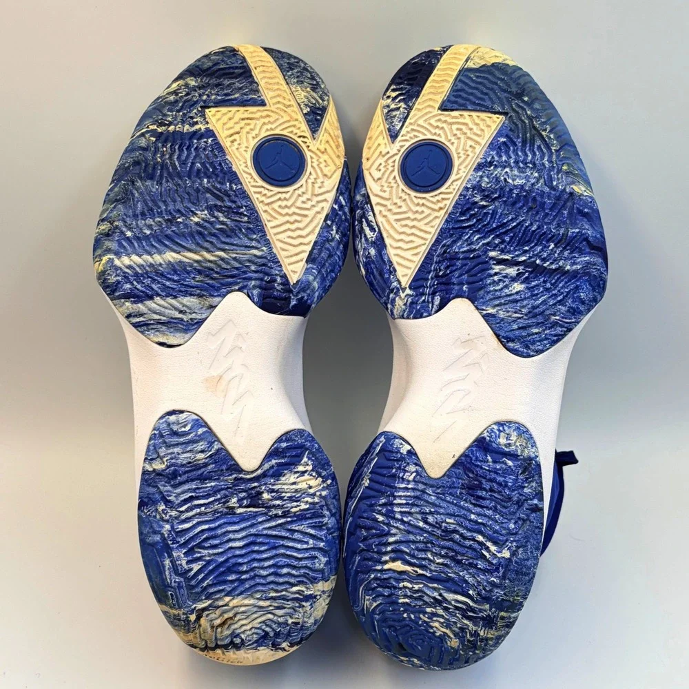 Jordan Zion 1 Hyper Royal White Blue Basketball Shoes DC4208-401 Mens 10